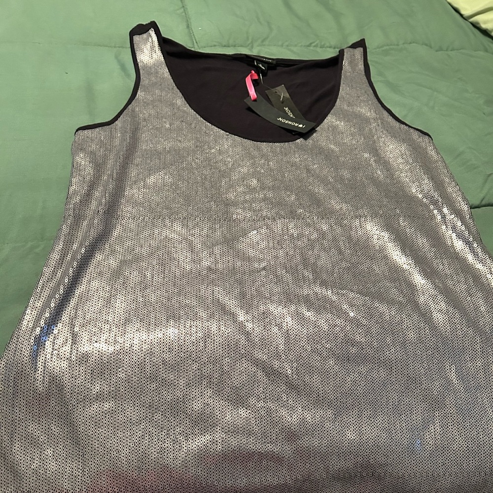 NWT sequin tank